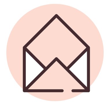 Ui iletisi, illüstrasyon, beyaz arkaplan üzerindeki vektör.