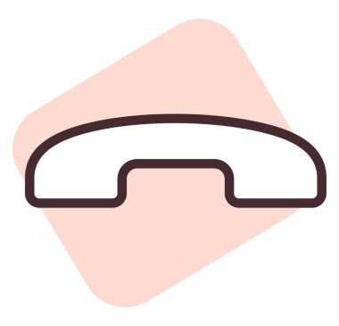 UI Çağrısı, illüstrasyon, beyaz arkaplan üzerindeki vektör.