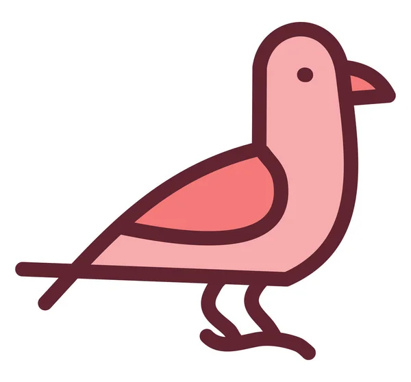 발렌틴 비둘기 — 스톡 벡터