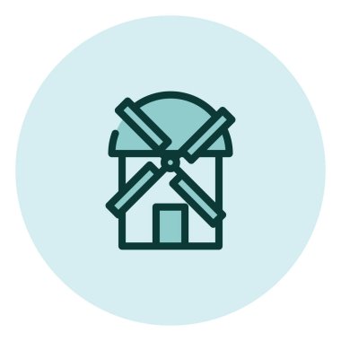 Akademik disiplin tarımı, illüstrasyon, beyaz arkaplan üzerindeki vektör.