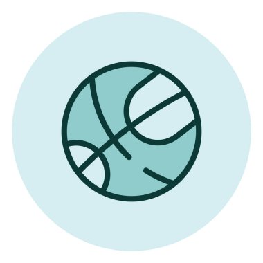 Akademik disiplin Spor, illüstrasyon, beyaz arkaplan üzerindeki vektör.