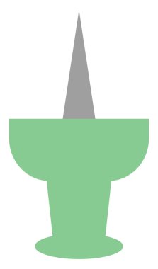 Resim broşu, illüstrasyon, beyaz arkaplan üzerindeki vektör.