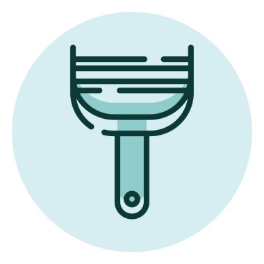 Mutfak soyucusu, illüstrasyon, beyaz arka planda vektör..