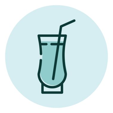 Portakal suyu, illüstrasyon, beyaz arkaplanda vektör..