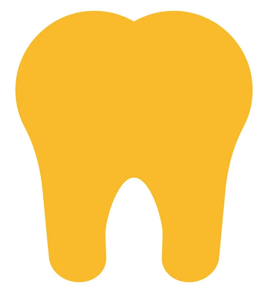 歯の検査 イラスト 白い背景のベクトル — ストックベクタ
