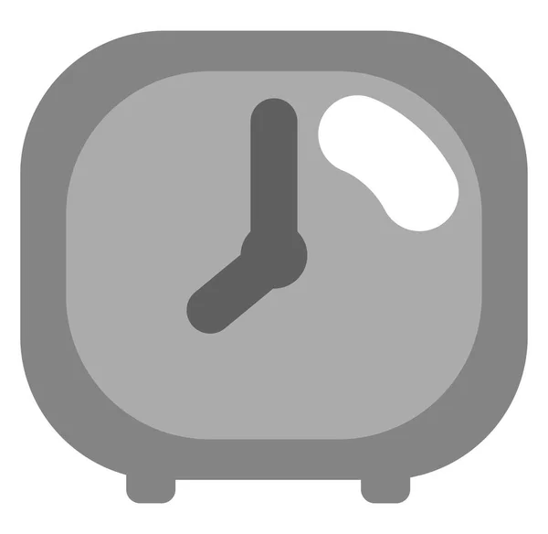 Reloj Despertador Ilustración Vector Sobre Fondo Blanco — Archivo Imágenes Vectoriales