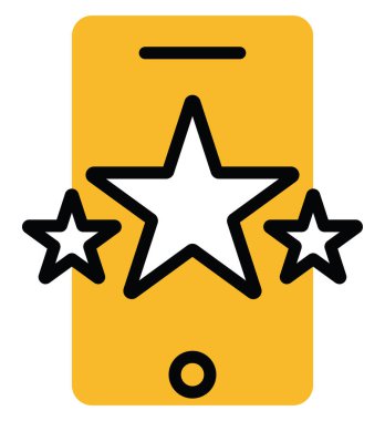 Mobil geliştirme, illüstrasyon, beyaz arkaplan üzerindeki vektör.