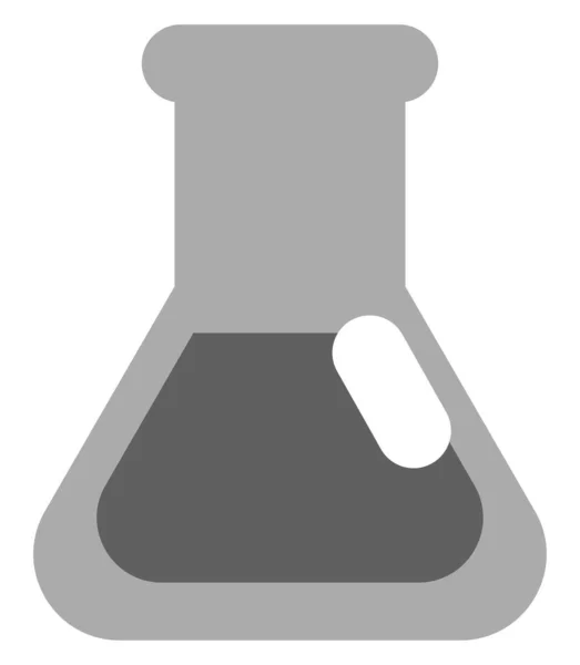 Chemistry Class Illustration Vector White Background — Stock Vector
