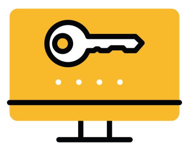 Ağ anahtarı, illüstrasyon, beyaz arkaplan üzerindeki vektör.