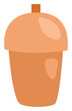 Soğuk çay, illüstrasyon, beyaz arka planda vektör..