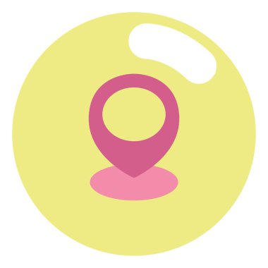 Bankacılık konumu, illüstrasyon, beyaz arkaplan üzerindeki vektör.