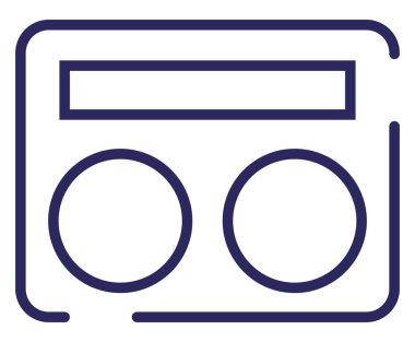 Göz falı paleti, illüstrasyon, beyaz arkaplan üzerindeki vektör.