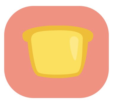 Kahvaltı tostu, illüstrasyon, beyaz arka planda vektör..