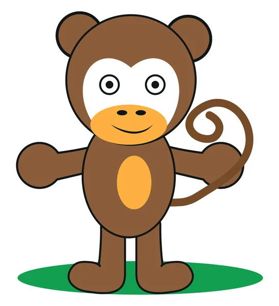 Macaco-brinquedo Infantil Na Banana. Desenvolvimento De Crianças E  Entretenimento Isolados Em Fundo Branco. Ferramentas De Jardim Ilustração  do Vetor - Ilustração de animal, jogo: 243198917