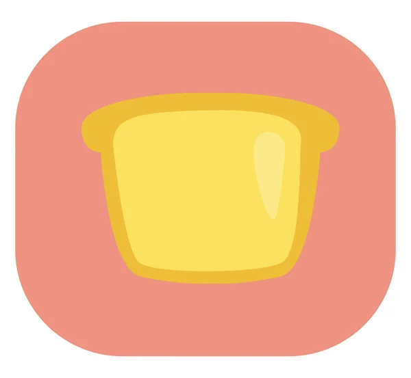 Breakfast Toast Illustration Vector White Background — Stock Vector