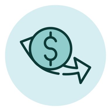 İş durgunluğu, illüstrasyon, beyaz arkaplan üzerindeki vektör.