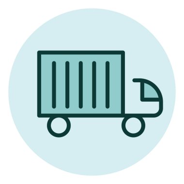 İş sektörü teslimatı, illüstrasyon, beyaz arkaplandaki vektör.