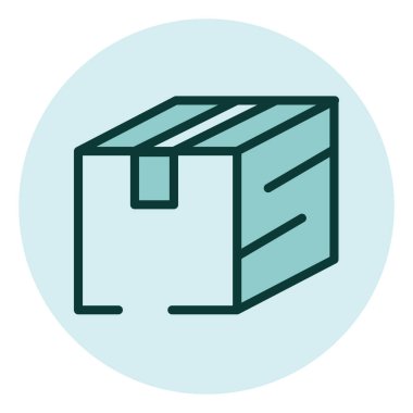 İş endüstrisi lojistik, illüstrasyon, beyaz arka planda vektör.