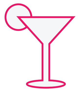 Beyaz arka planda parti kuyruğu, illüstrasyon, vektör.