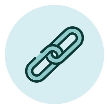 Kişi bağlantısı, illüstrasyon, beyaz arkaplan üzerindeki vektör.