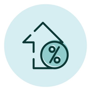 Finansal artış, illüstrasyon, beyaz arkaplandaki vektör.