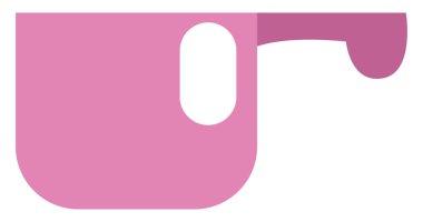 Mutfak kabı, illüstrasyon, beyaz arkaplandaki vektör.