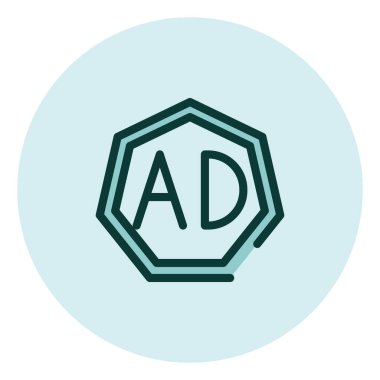 Beyaz arka planda pazarlama reklamı, illüstrasyon, vektör.