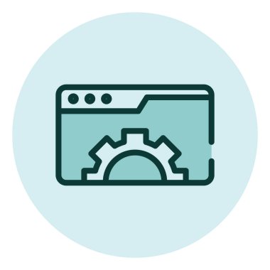 Beyaz arka planda pazarlama finans, illüstrasyon, vektör.