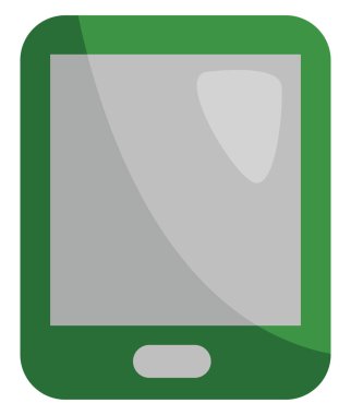 Sinema telefonu, illüstrasyon, beyaz arkaplan üzerindeki vektör.