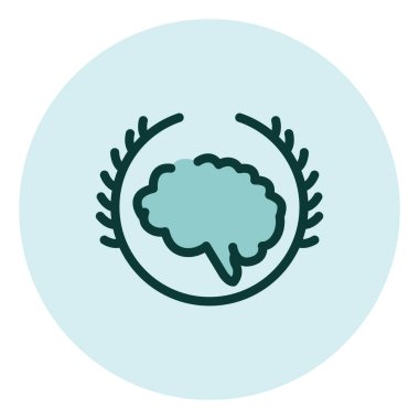 Phylisophy bilimi, illüstrasyon, beyaz arkaplandaki vektör.