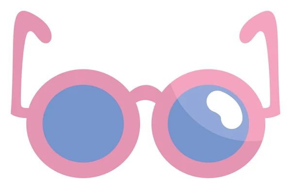 医療用眼鏡イラスト白い背景のベクトル — ストックベクタ