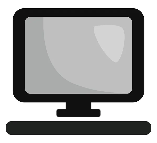 Filmcomputer Illustration Vektor Auf Weißem Hintergrund — Stockvektor