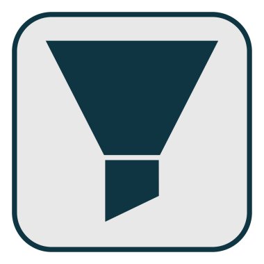 El feneri simgesi, illüstrasyon, beyaz arkaplan üzerindeki vektör.