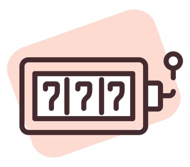 Kumar bağımlılığı, illüstrasyon, beyaz arkaplandaki vektör.