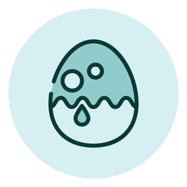 Sweet Egg Candy Illustration Vector White Background — Stock Vector