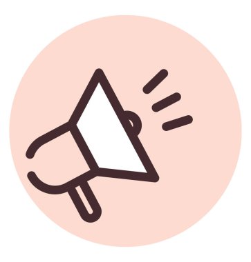 Afiş hesabı, illüstrasyon, beyaz arkaplan üzerindeki vektör.