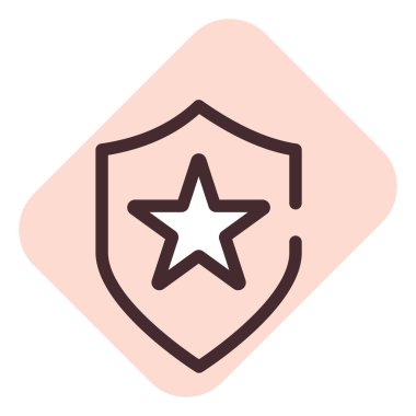 Yönetici hesabı, illüstrasyon, beyaz arkaplan üzerindeki vektör.