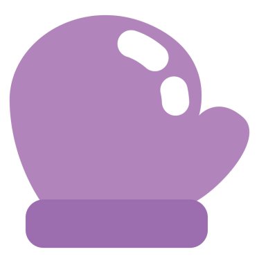 Kış eldivenleri, illüstrasyon, beyaz arka planda vektör.