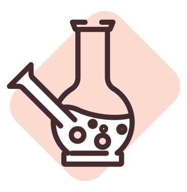 Uyuşturucu bağımlılığı, illüstrasyon, beyaz arka planda vektör.