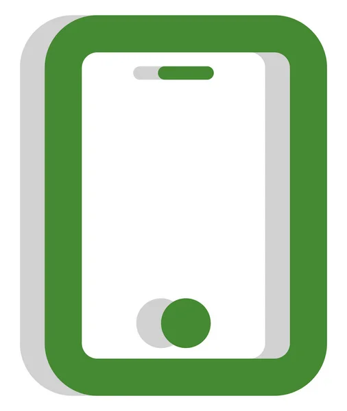 Telefono Bancario Illustrazione Vettore Sfondo Bianco — Vettoriale Stock