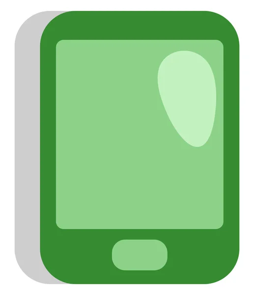 Zakelijke Telefoon Illustratie Vector Een Witte Achtergrond — Stockvector