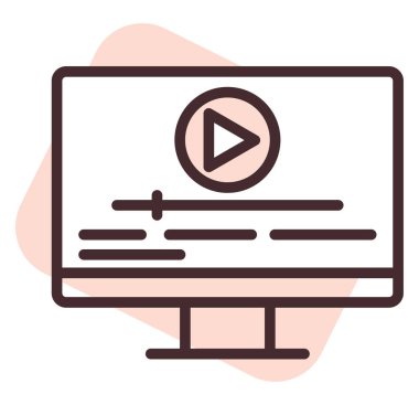 Özürlü altyazı, illüstrasyon, beyaz arkaplan üzerindeki vektör.