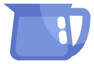 Kahve için süt, illüstrasyon, beyaz arkaplan üzerinde vektör.