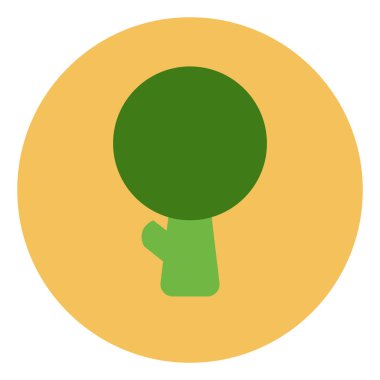 Ekoloji ağacı, illüstrasyon, beyaz arkaplandaki vektör.