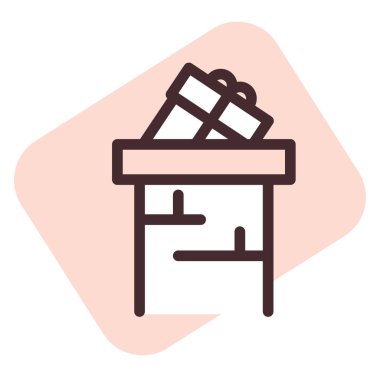 Noel etkinliği, illüstrasyon, beyaz arkaplandaki vektör.