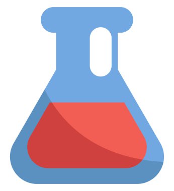 Sağlık iksiri, illüstrasyon, beyaz arkaplandaki vektör.