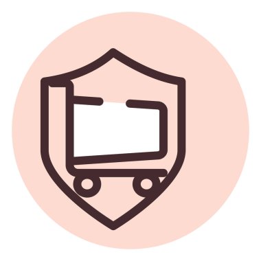 Beyaz arka planda insan hakları reklamı, illüstrasyon, vektör.