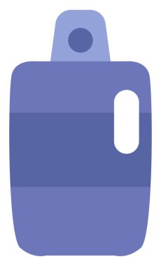 Vücut spreyi, illüstrasyon, beyaz arkaplandaki vektör.