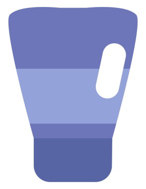 Temizlik kremi, illüstrasyon, beyaz arkaplandaki vektör.