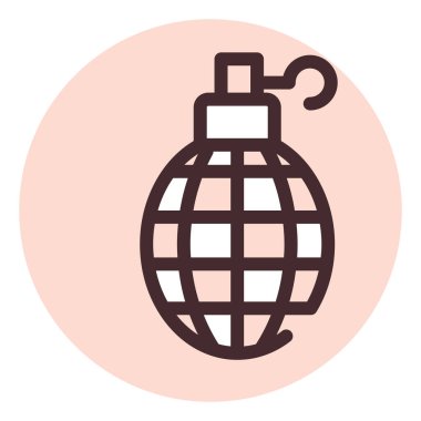 El bombası yasası, illüstrasyon, beyaz arkaplan üzerindeki vektör.